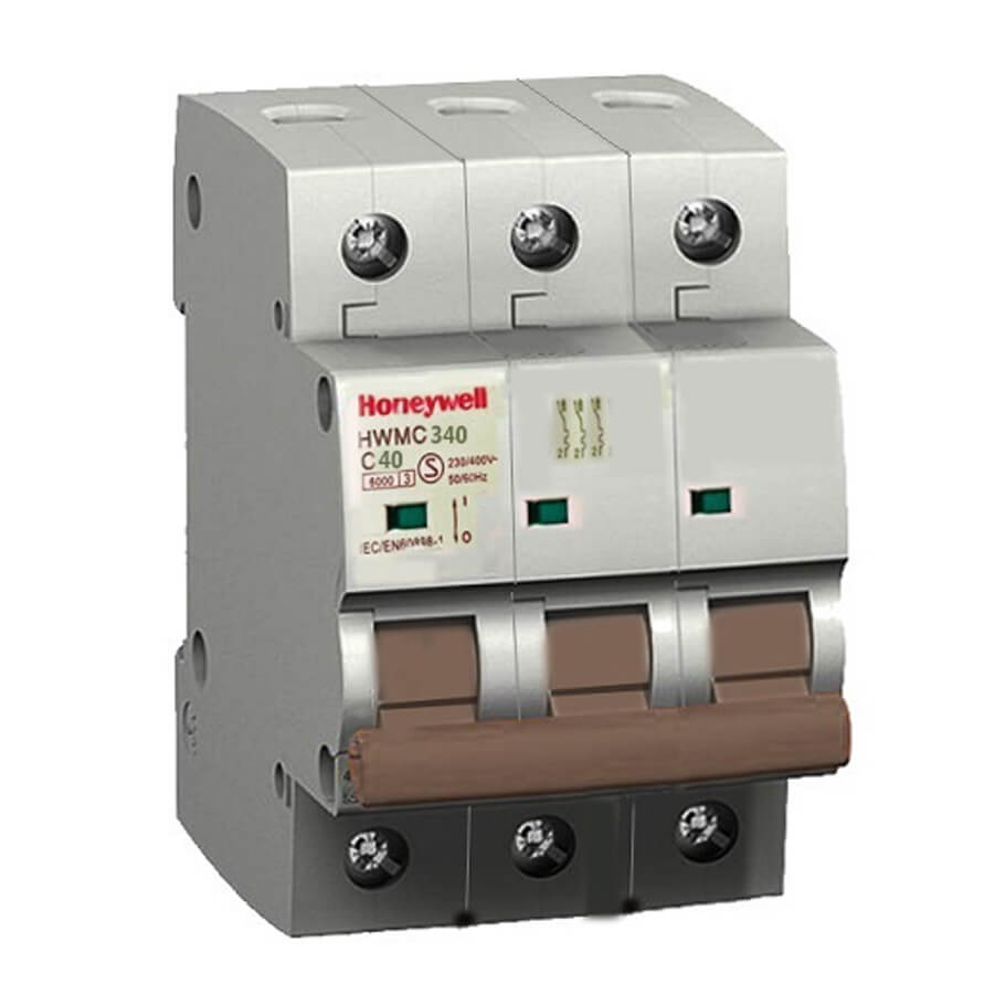 Cầu dao tự động MCB 3 cực 40A HONEYWELL HWMC340